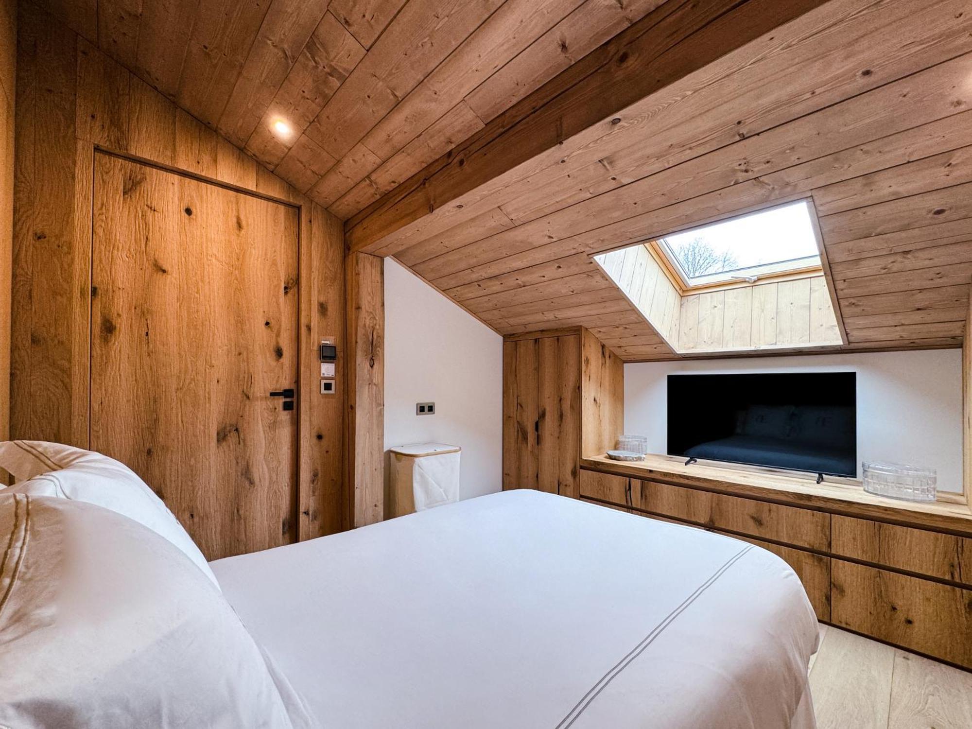 Ecrin Blanc - Appartement Haut De Gamme - Balcon Avec Vue - Centre De Megeve Exterior photo